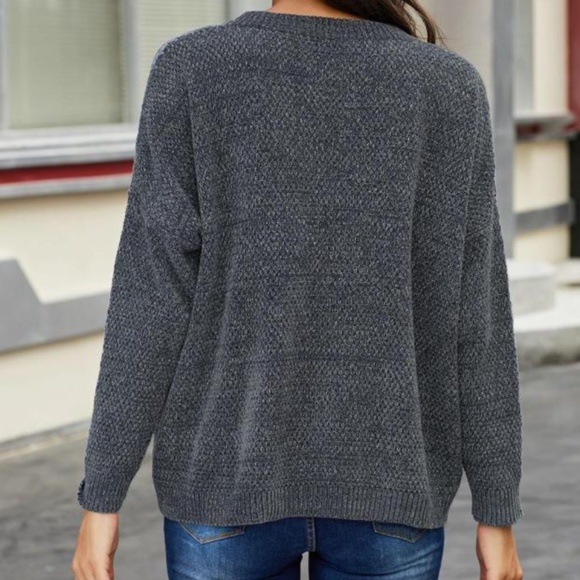 NWOT Swoon and Snuggles Chenille Shift Sweater 2-29-A15 - Picture 5 of 8